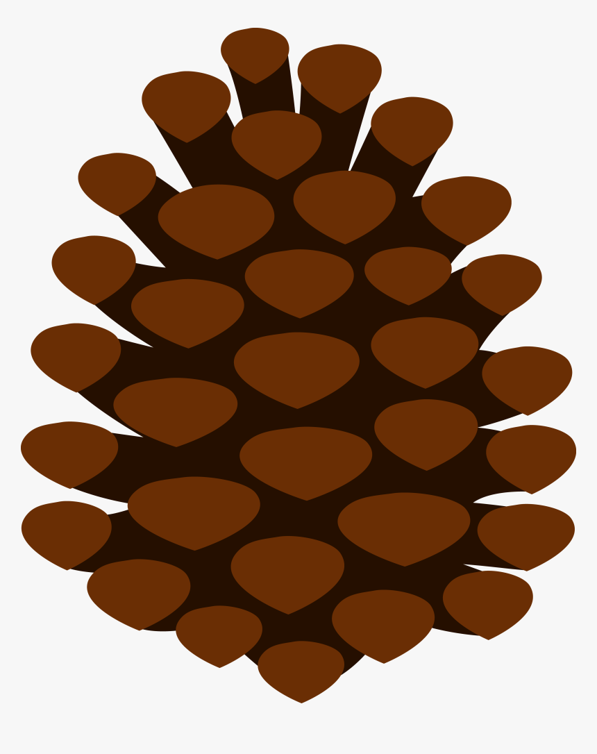 Free Pine Cone Clip Art - Clip Art Pine Cone Transparent Background, HD Png Download, Free Download