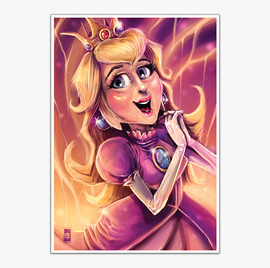 Image Of Princess Peach - Cartoon, HD Png Download, Free Download