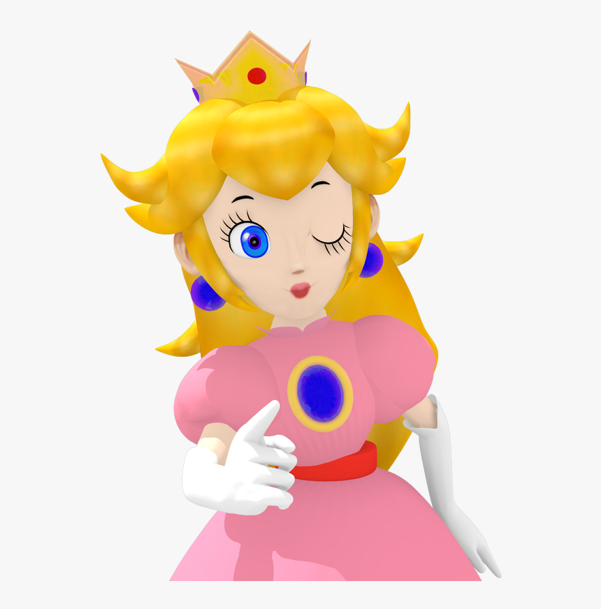 Picture - Peach Super Mario 64 Render, HD Png Download, Free Download