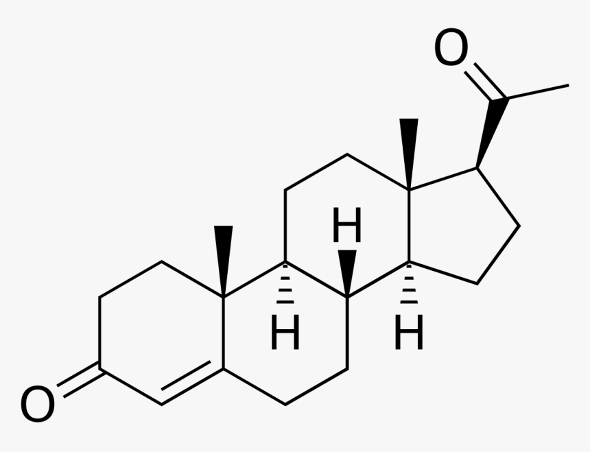 Progesterone Structure, HD Png Download, Free Download