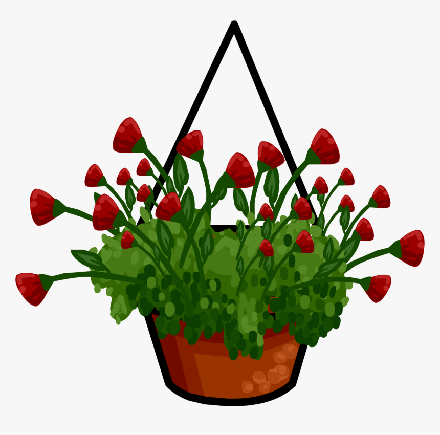 Hanging Basket Sprite - Bouquet, HD Png Download, Free Download