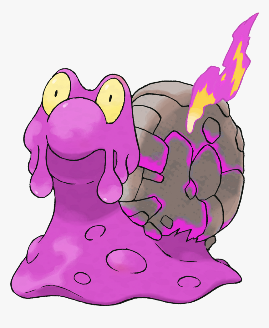 219 Magcargo Shiny , Png Download - Pokemon Magcargo, Transparent Png, Free Download