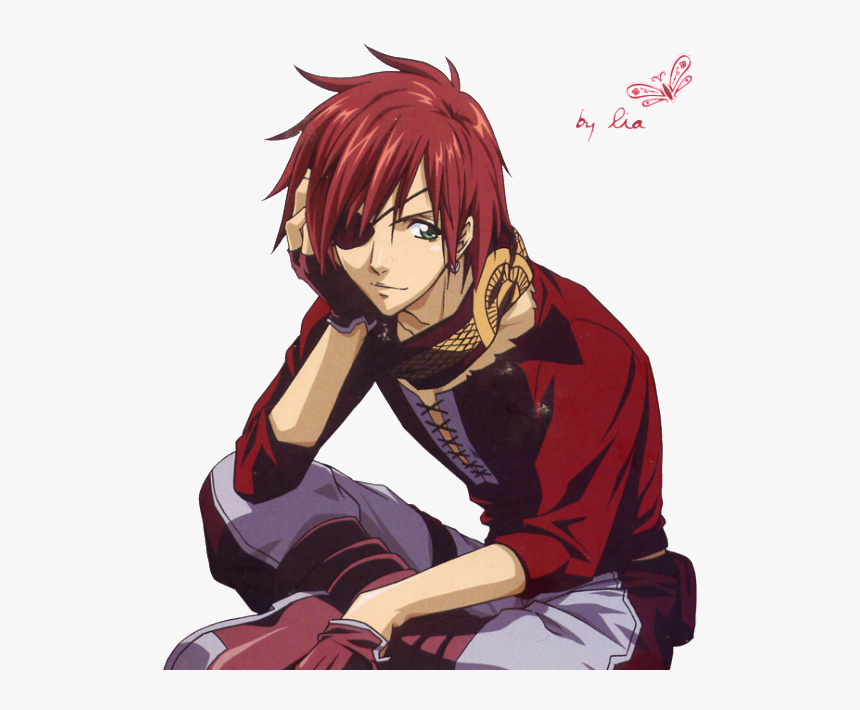 Anime Guy Red Hair Photo - Lavi Bookman D Gray Man, HD Png Download, Free Download
