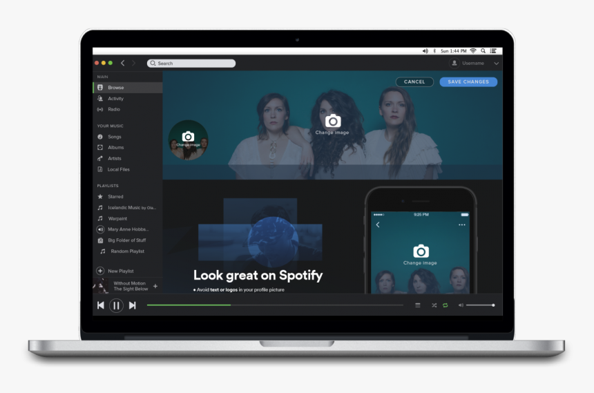 Independent Artists Can Now Change Spotify Artist Profile - Gadget, HD Png Download, Free Download