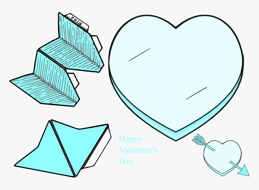 Pencil Pals Valentine Pencil Clip Arts - Heart, HD Png Download, Free Download