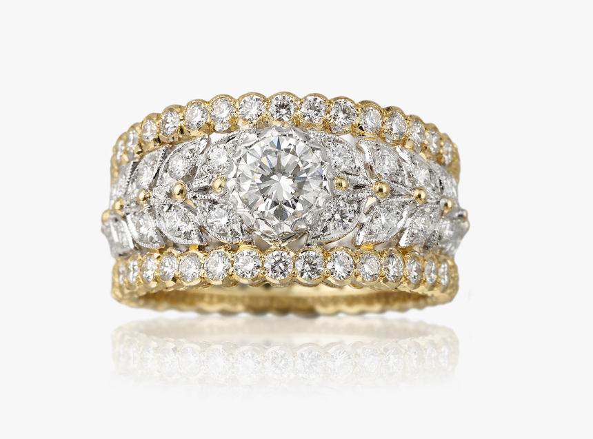 Buccellati - Rings - Band Ring - Jewelry - Engagement Ring, HD Png Download, Free Download