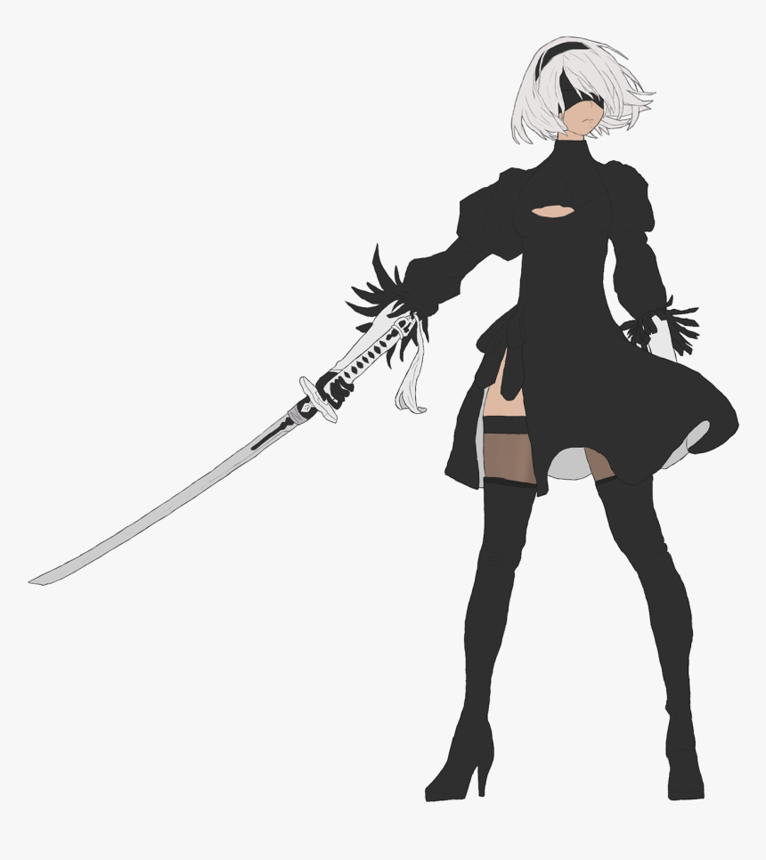 Nierautomata Shoes , Png Download - Illustration, Transparent Png, Free Download