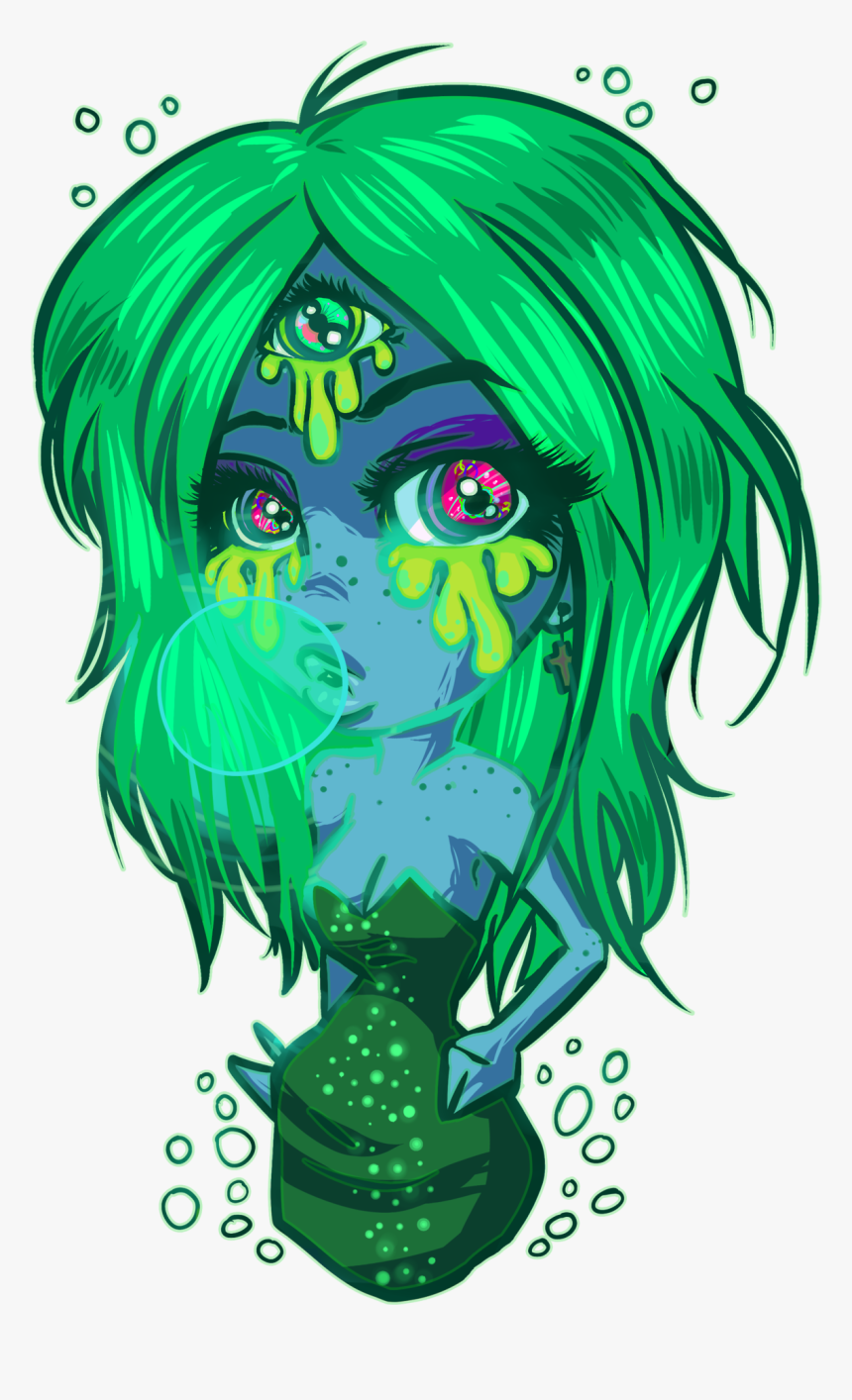 Aliens Alien Girls Three Eyes Third Eye Alien Girl - Hd Alien Girl, HD Png Download, Free Download