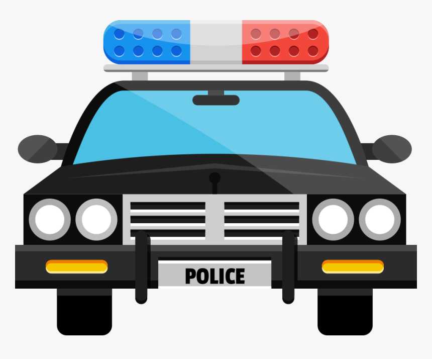 Police Car Clip Art - Police Car Png Cartoon, Transparent Png, Free Download