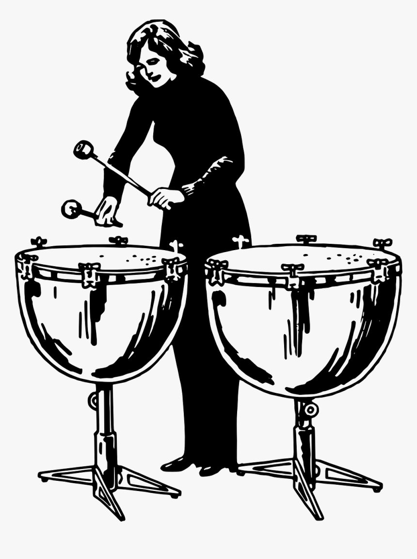 Cookware And Bakeware,musical Instrument,drum - Kettle Drums Player, HD Png Download, Free Download