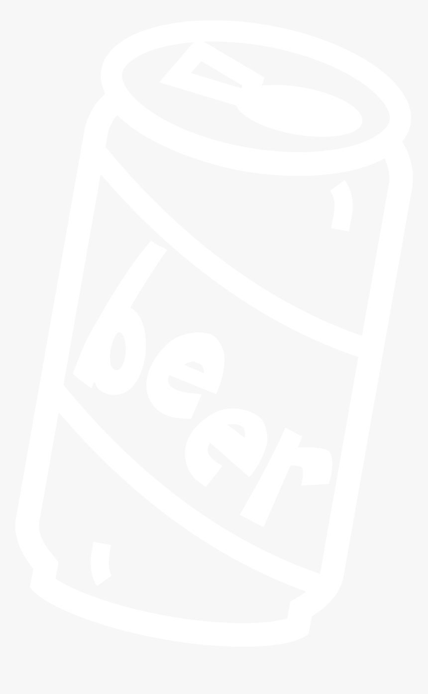 White Beer Can Cartoon Png, Transparent Png, Free Download