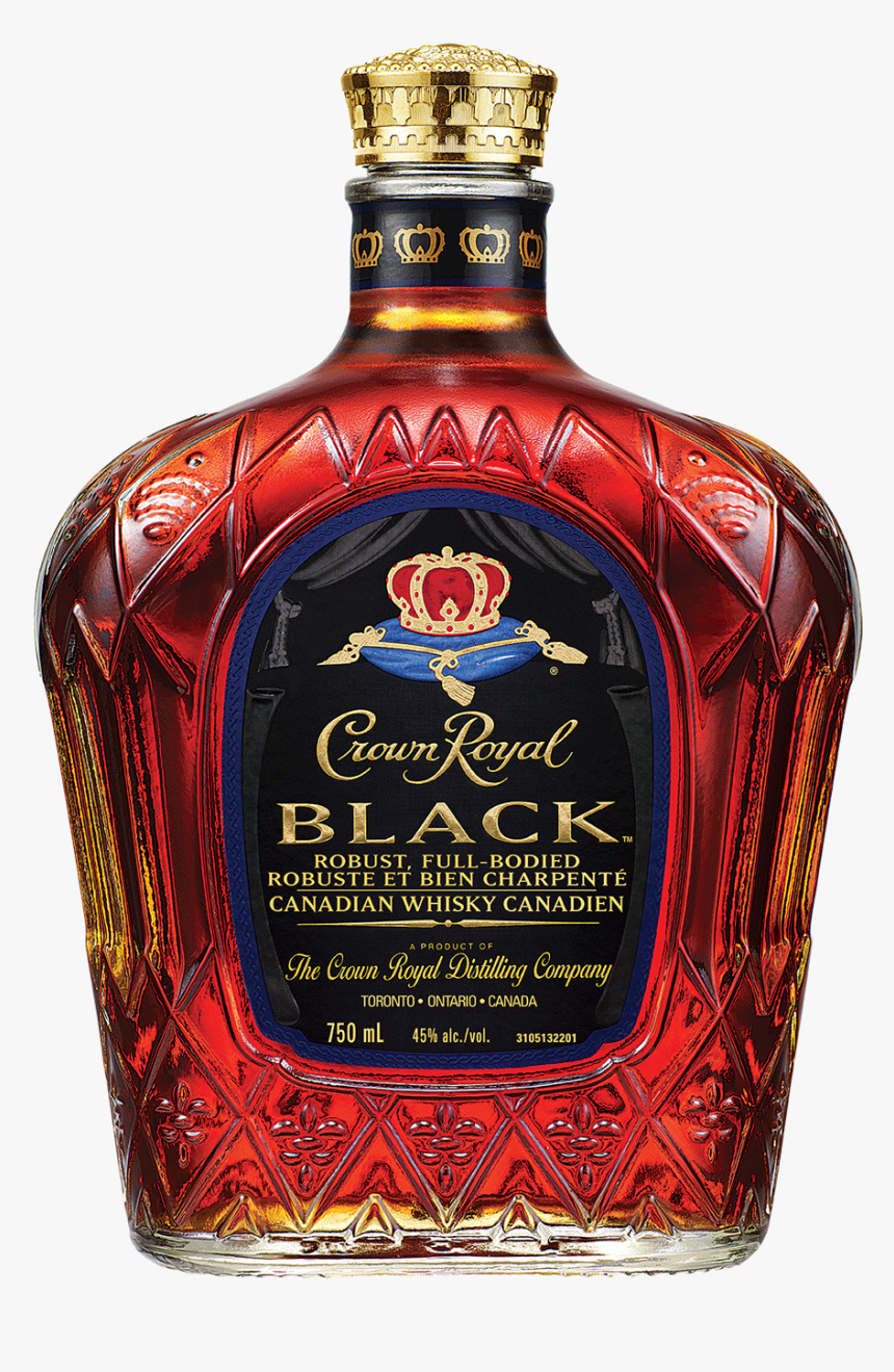 Crown Royal Black - 750ml Crown Royal Black, HD Png Download, Free Download