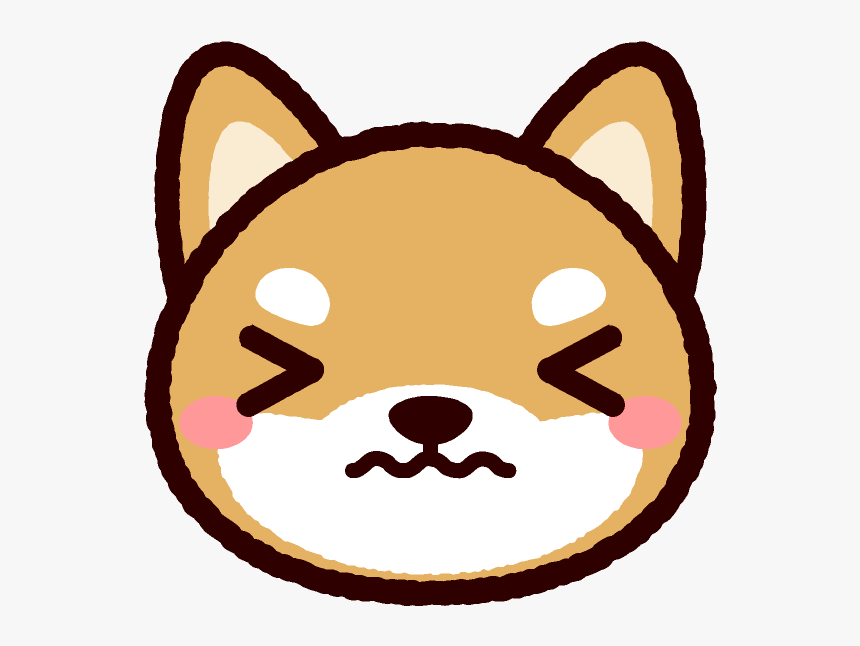 Dog Face Png Download - Shiba Inu Icon Png, Transparent Png, Free Download