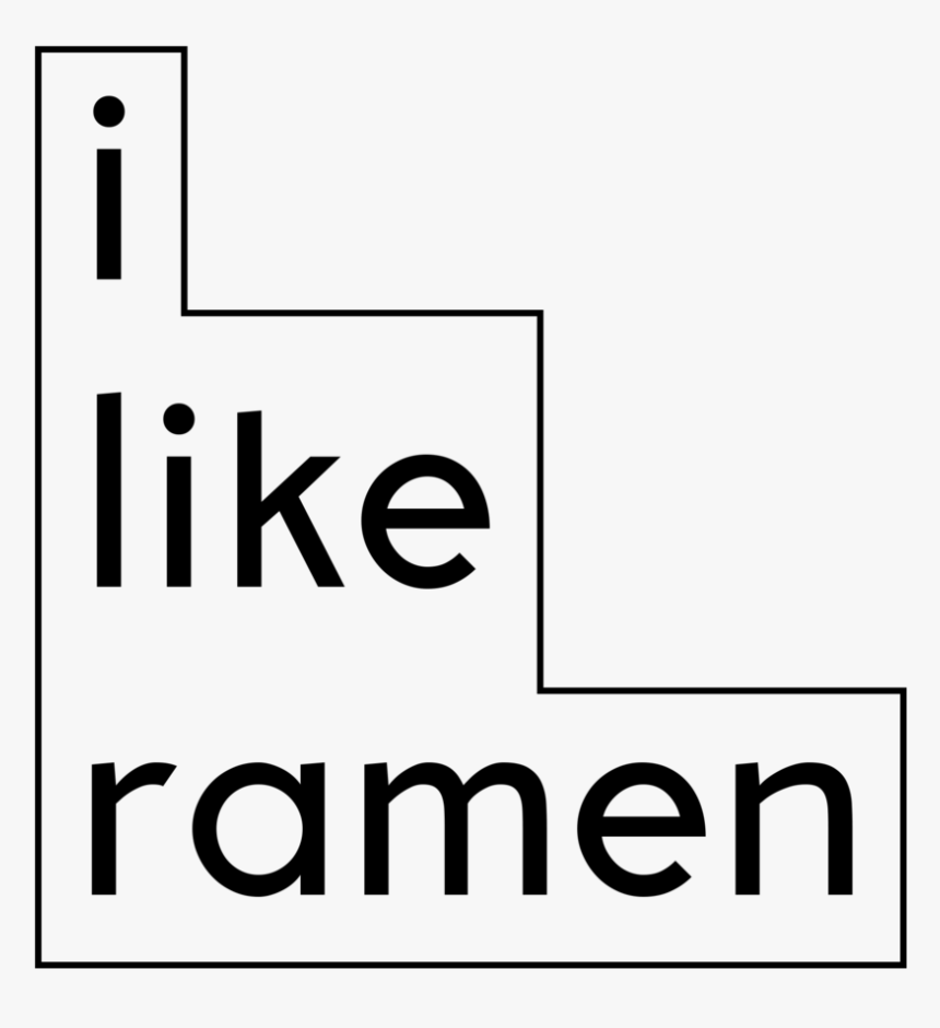 I Like Ramen Logo6 - Calligraphy, HD Png Download, Free Download