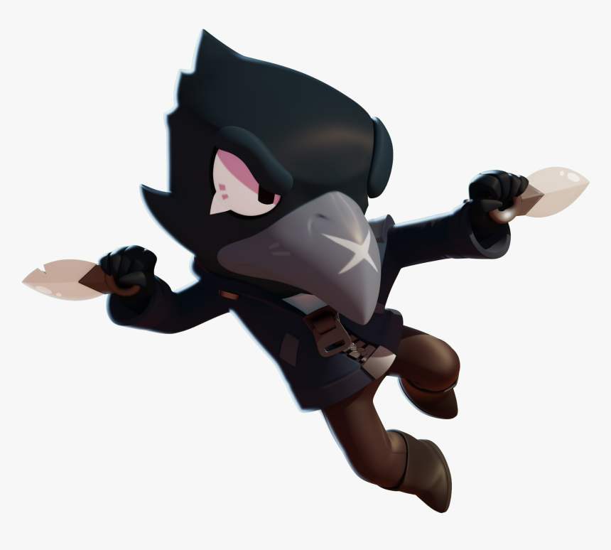 Crow Brawl Stars Png Transparent Png Kindpng - brawl star cow