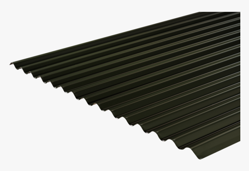 Clip Art Black And White Corrugated Roofing Profile - Black Plastic Corrugated Roofing, HD Png Download, Free Download