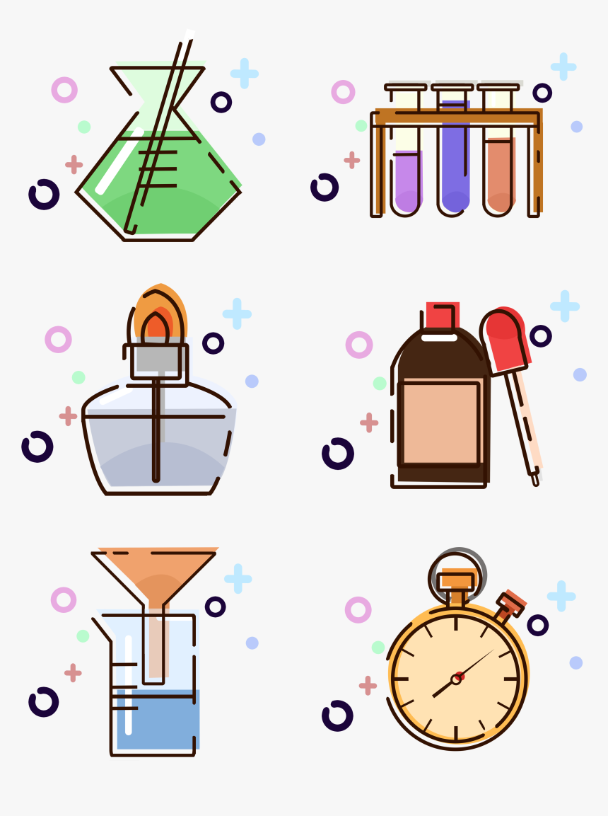 Mbe School Supplies Chemistry Experiment Cartoon Png - Hình Vẽ Hóa Học Dễ Thương, Transparent Png, Free Download