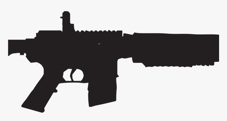 Ar 15 Clipart Free Download Best Ar 15 Clipart On - Ar-15 Style Rifle, HD Png Download, Free Download