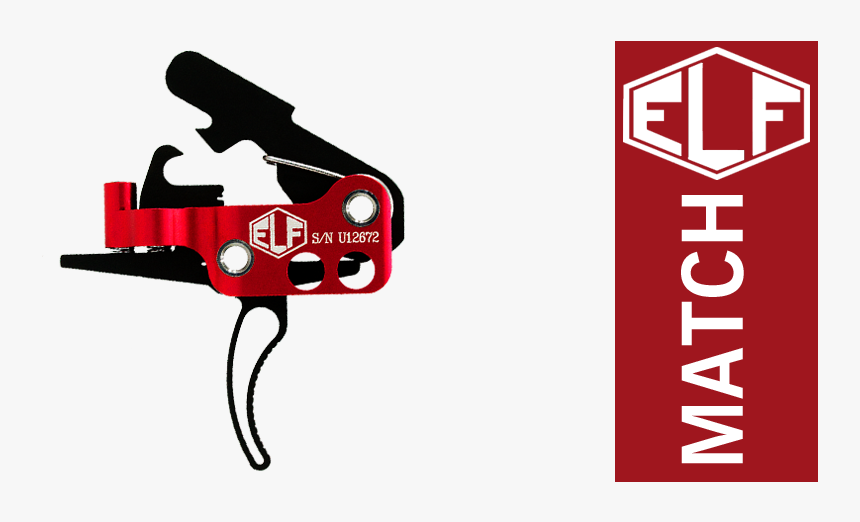 Elftmann Match Drop In Ar 15 Ar10 Trigger - Revolver, HD Png Download, Free Download