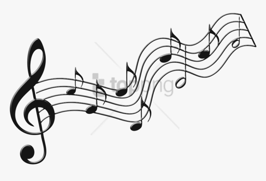 Transparent Music Background Png - Musical Notes Clipart Png, Png Download, Free Download