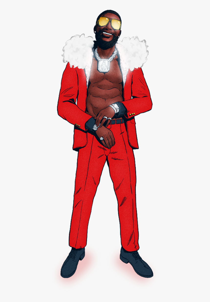 Gucci Mane East Atlanta Santa 3 Rar, HD Png Download - kindpng