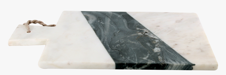White And Grey Marble Stone Chopping Board - Tile, HD Png Download, Free Download