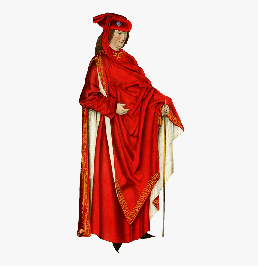 Medieval Clothing Clipart Clip Library Library Medieval - Medieval Noblewoman Clipart, HD Png Download, Free Download