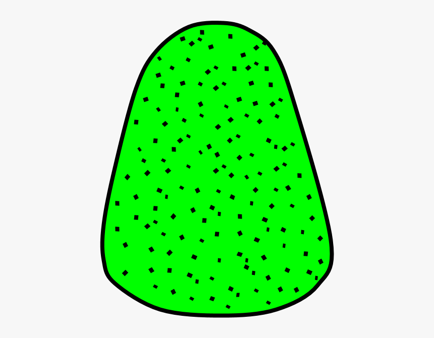 Gum Drop, Large, Bright Green - Line Art, HD Png Download, Free Download