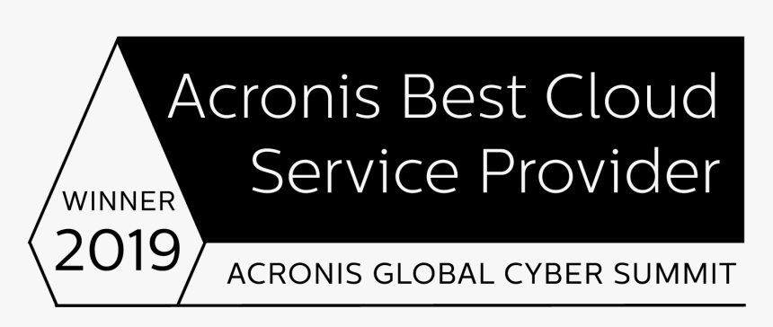 Acronis Cyber Summit Award Black - Sign, HD Png Download, Free Download