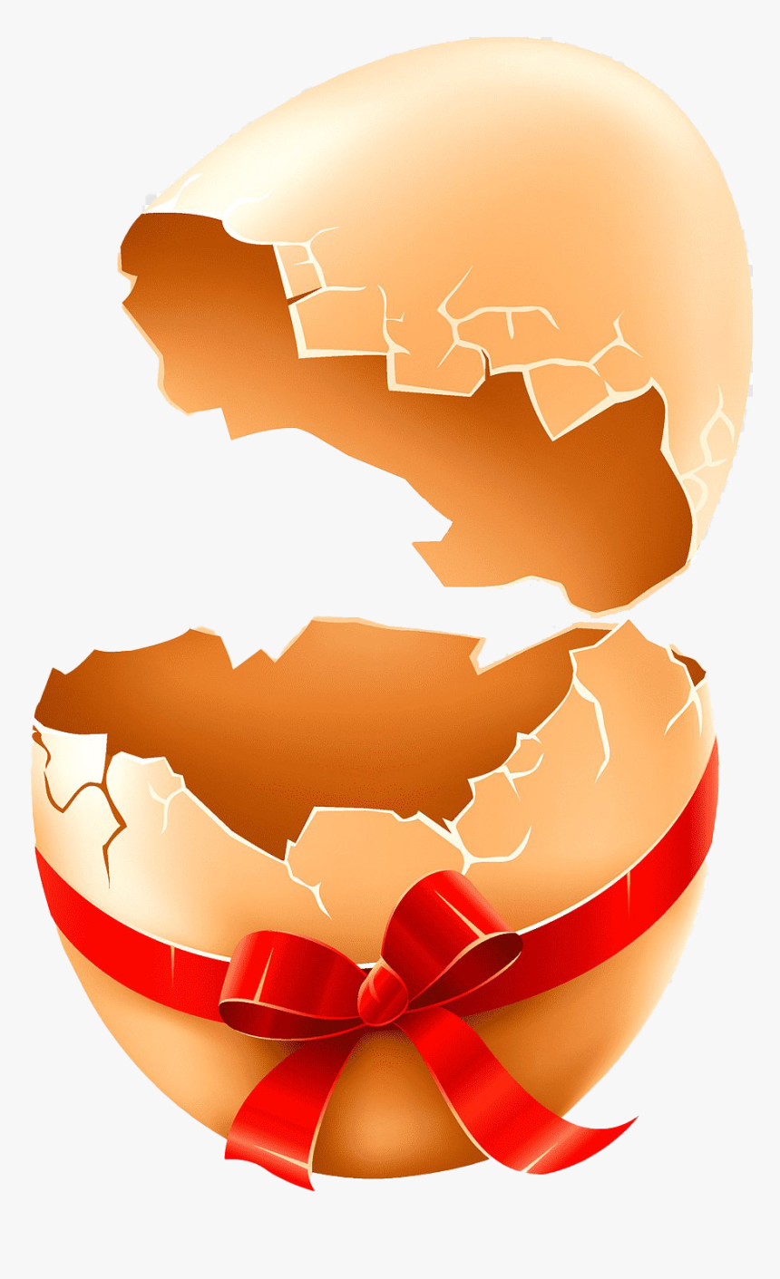 Cracked Easter Egg Png Transparent Picture - Cracked Easter Egg Png, Png Download, Free Download
