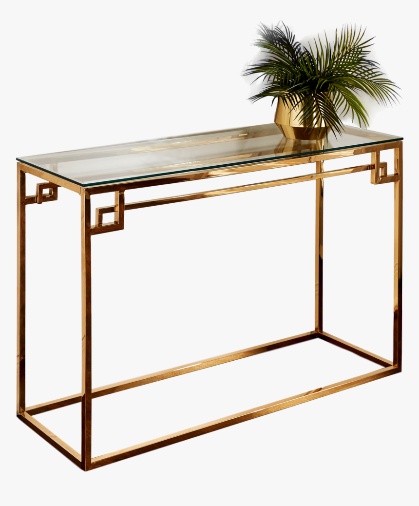 Gold Console Table, HD Png Download, Free Download