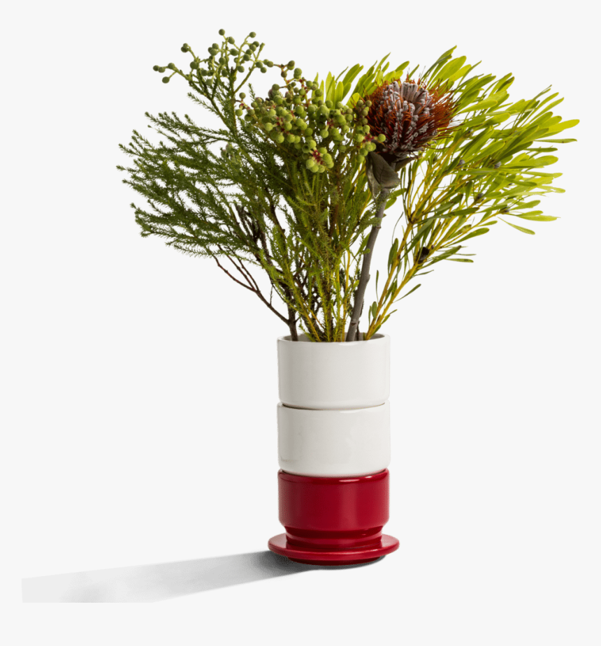 Ujo Modular Ceramic Planter By Andre Gouveia - Vase, HD Png Download, Free Download
