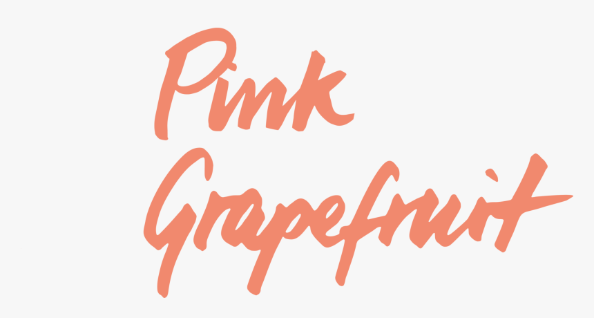 Handwritten Schriftzug Produkt Thomas Henry Pink Grapefruit - Calligraphy, HD Png Download, Free Download