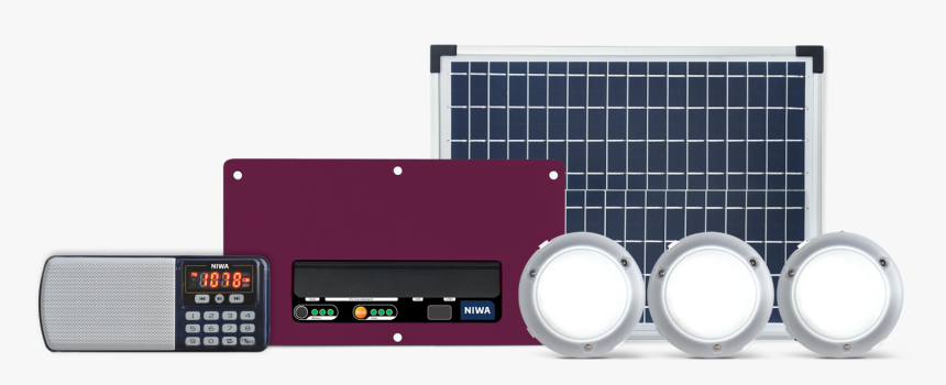 Niwa Energy20 Radio Lighting Solar System - Electronics, HD Png Download, Free Download