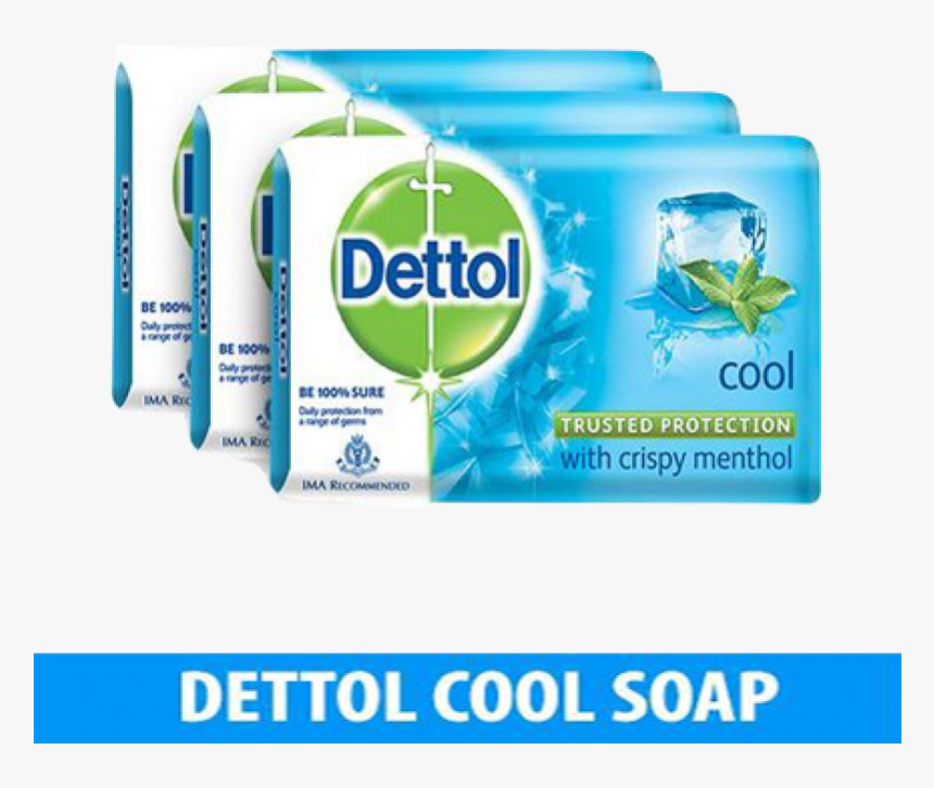 Dettol Bathing Soap - Dettol Cool Soap 125 G, HD Png Download, Free Download