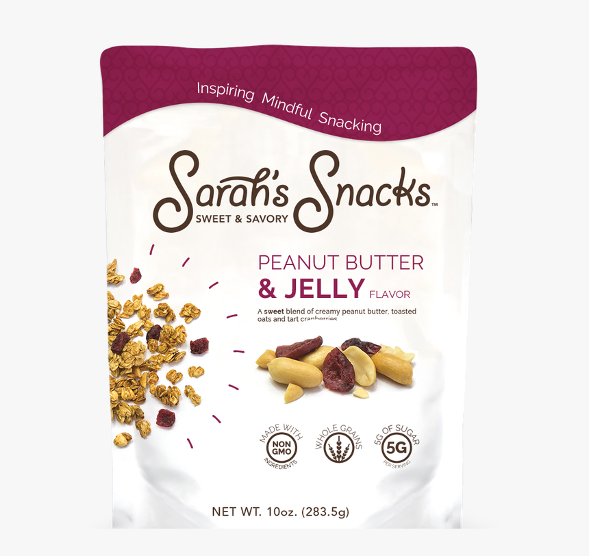 Peanut Butter And Jelly Snacks - Sarah's Sweet And Savory Snacks, HD Png Download, Free Download