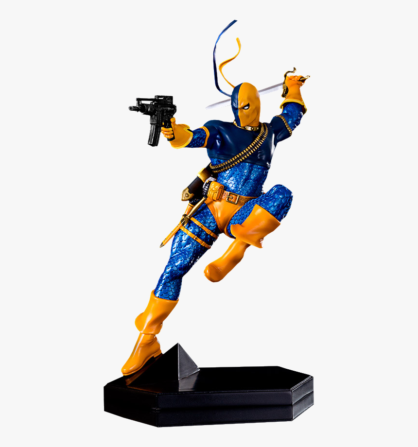 Dc Comics Statue Deathstroke - Gun, HD Png Download, Free Download