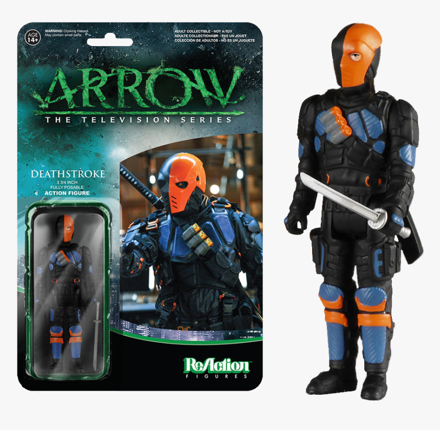 Arrow - Funko Reaction - Arrow - Deathstroke , Png - Funko Pop Arrow Deathstroke, Transparent Png, Free Download