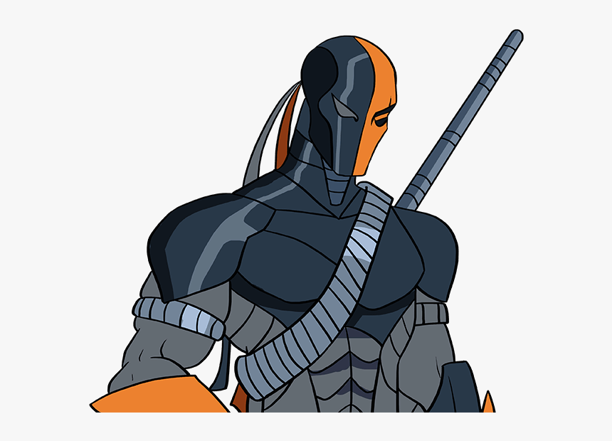 How To Draw Deathstroke - Deathstroke Drawing Step By Step, HD Png Download, Free Download