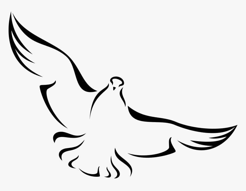 Beal Memorial Lecture And Study Guide - Black And White Dove Png, Transparent Png, Free Download