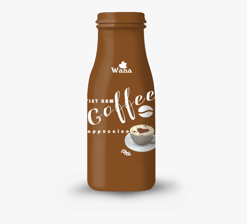 Tasty Latte Drinks Vietnam Instant Coffee In Glass - Private Label Saigon Coffee, HD Png Download, Free Download