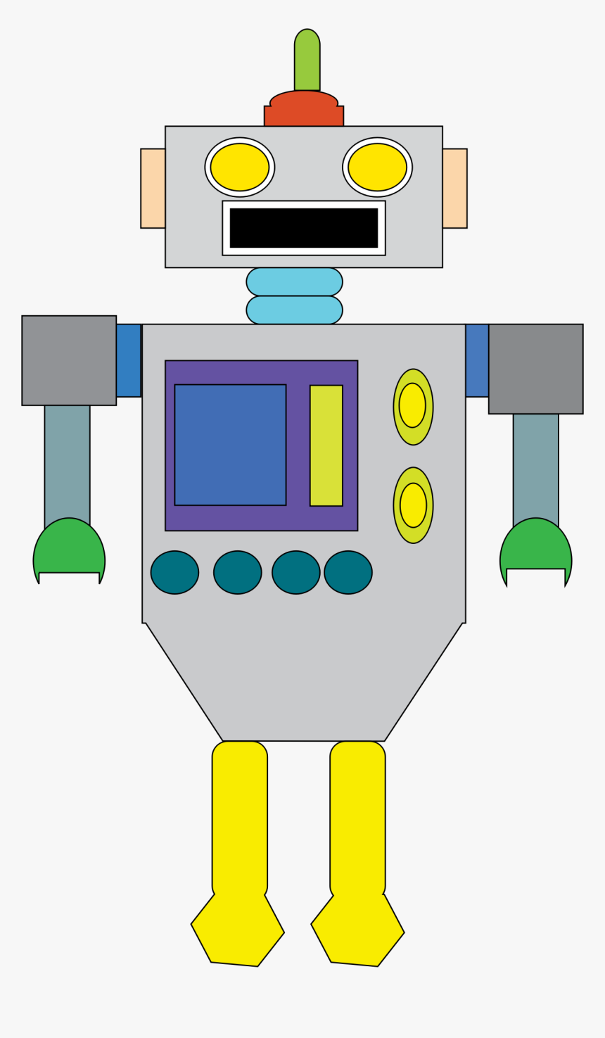My First Robot Mr Rays Clip Arts, HD Png Download, Free Download
