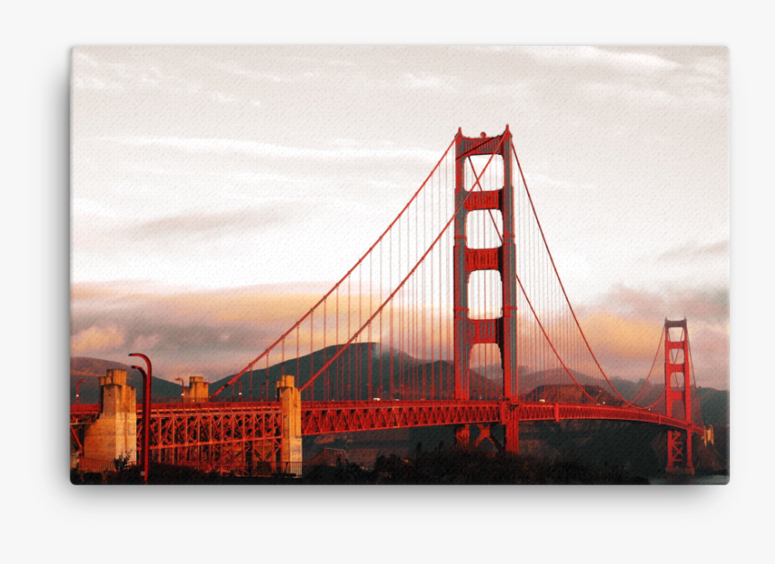 Golden Bridge Png - Golden Gate Bridge, Transparent Png, Free Download