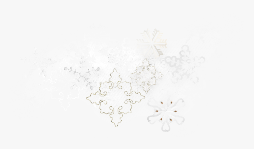 #snow #snowflakes #snowing #fall #winter #winterwonderland - Monochrome, HD Png Download, Free Download