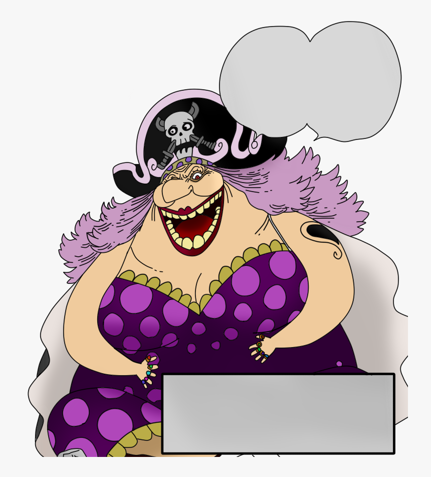 Transparent One Big - Big Mom Png One Piece, Png Download, Free Download