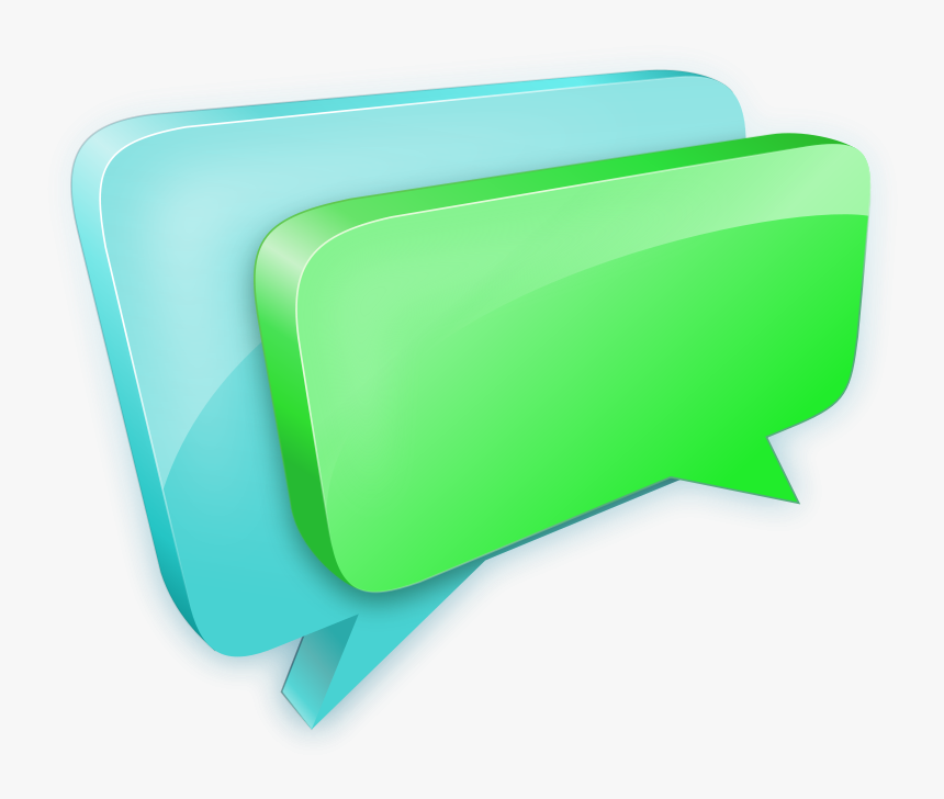 3d Message Icon Png Clipart , Png Download - Chat 3d Icon Png, Transparent Png, Free Download