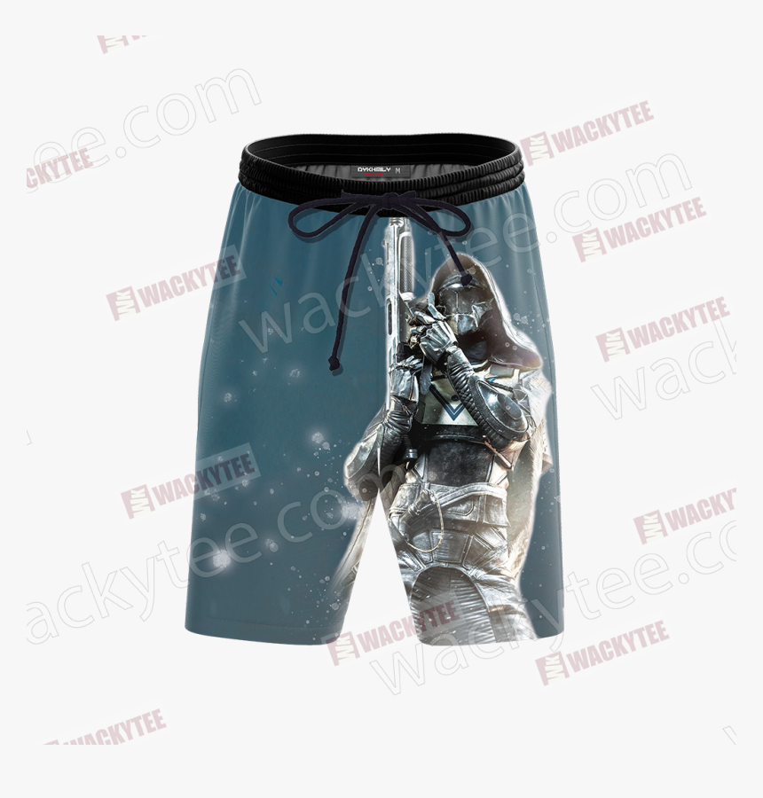 Destiny 2 Hunter Class 3d Beach Shorts Fullprinted - Board Short, HD Png Download, Free Download