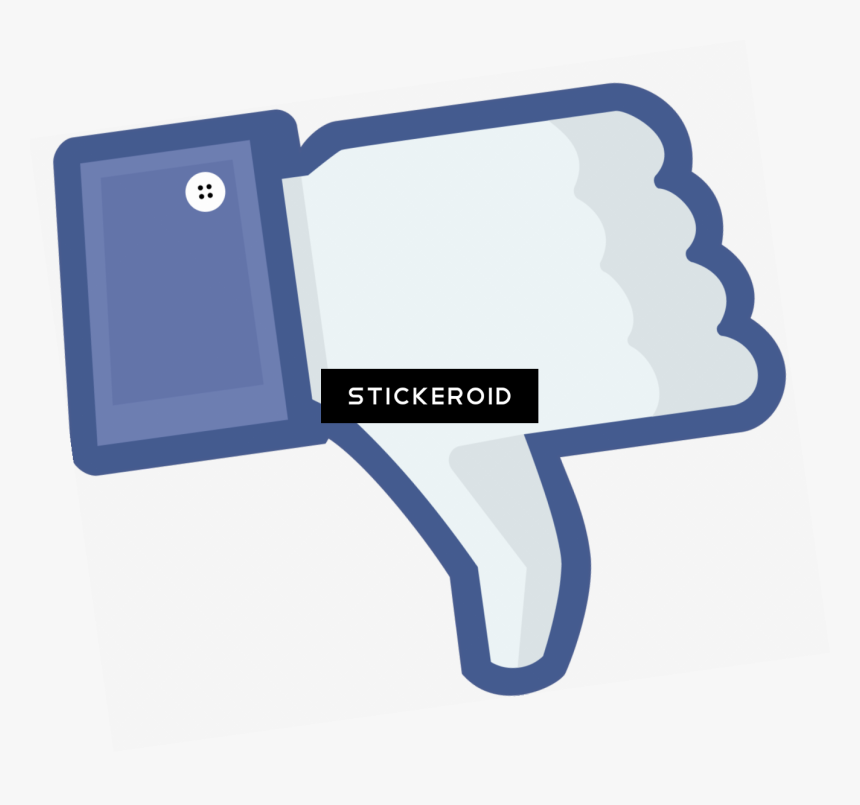 Facebook Dislike Fb Icon Thumbdown, HD Png Download, Free Download
