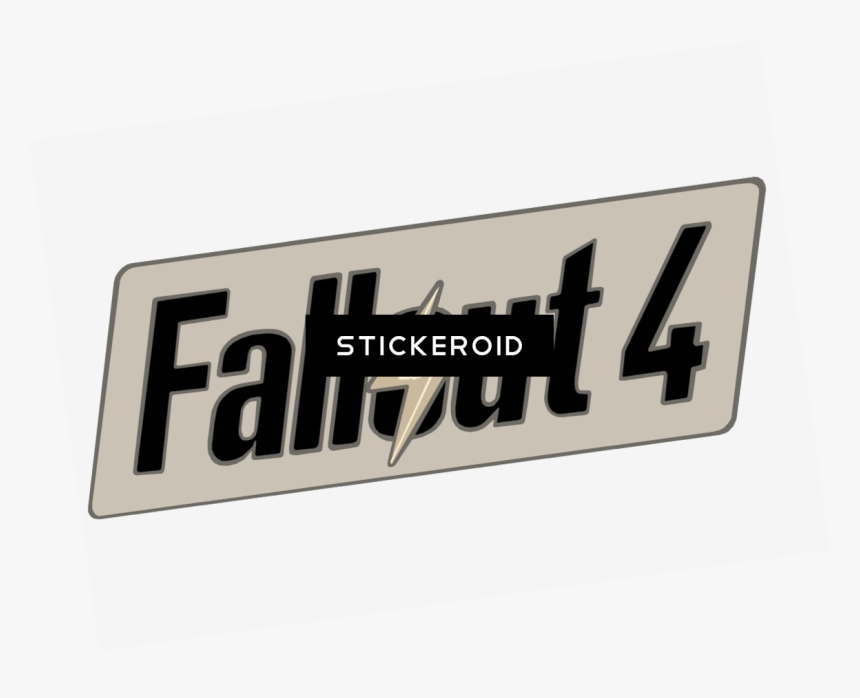Fallout 4 Logo , Png Download - Fallout 4, Transparent Png, Free Download