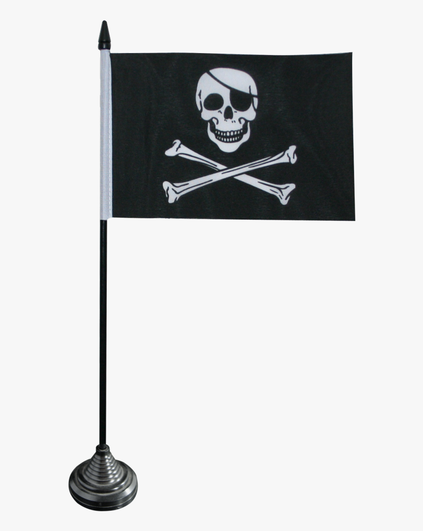 Pirate Table Flag - Pirate Flag, HD Png Download, Free Download
